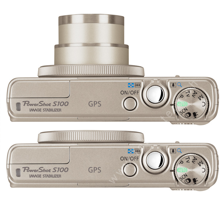 Canon PowerShot S100 5fachZoom mit Lichtstärke 12,0 fotointern.ch