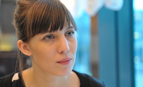 Nora Hauswirth im Gespräch mit Fotointern