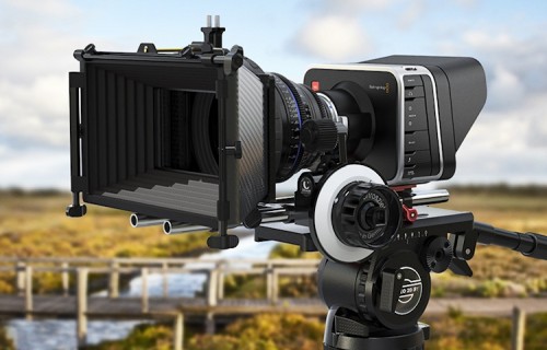 Blackmagic Cam mit Rig