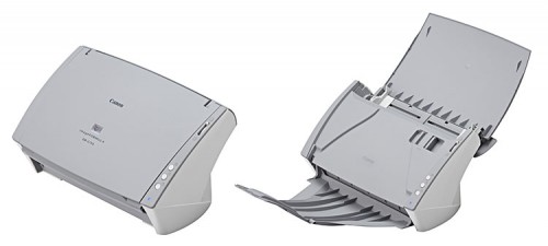 Canon DR-C130 geschlossen und offen