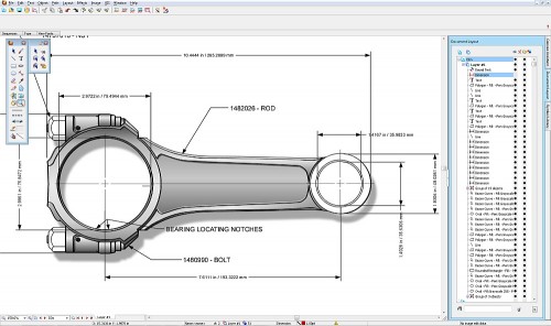 Canvas 14 connecting rod-