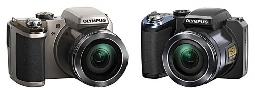 OlympusSP-820UZ silbern und schwarz