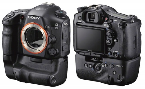 SLT-A99 mit Batteriegriff