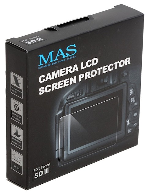 MAS LCD Schutzglas schützt das Kameradisplay effizient fotointern.ch