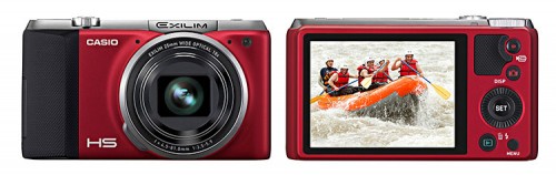 Casio EX-ZR700 Vorder- und Rückansicht