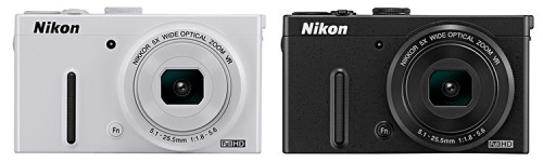 Nikon P330 in Weiss und Schwarz