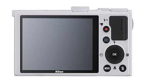 Nikon Coolpix P330 Weiss Rückseite