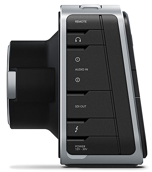 Blackmagic Production Camera 4K side