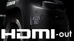 Canon EOS 5D mIII HDMI-out