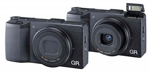 RICOH GR offen und zu