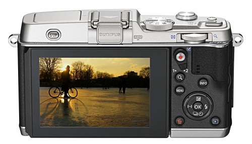 Olympus PEN E-P5 Rückseite