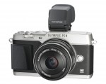  Olympus PEN E-P5 silver black mit M1718 und VF-4
