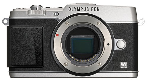 Olympus PEN E-P5 silver Front
