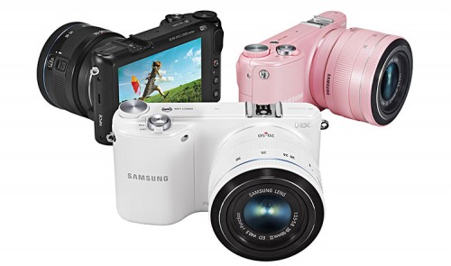Samsung NX2000 White Black Pink