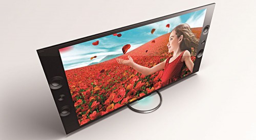 Sony BRAVIA X9 von oben