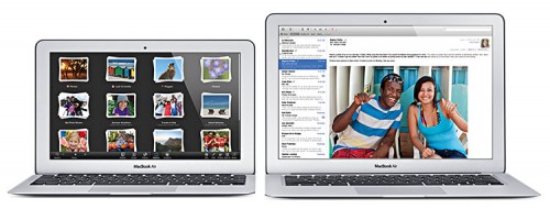 Apple MacBOok Air 11 und 13 frontal