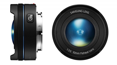 Samsung 10mm schwarz seitlich und frontal