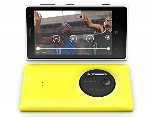 Nokia Lumia 1020 Vorder- und Rückseite