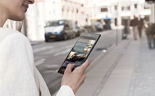 Sony Xperia Z Ultra unterwegs