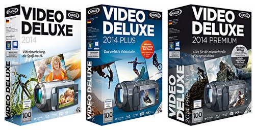 Magix Video deluxe 2014 Varianten