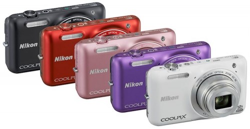 Nikon Coolpix S6600 Farbvarianten