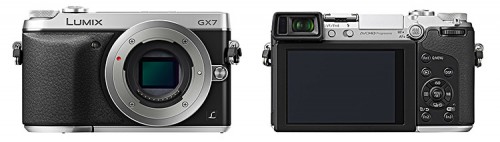 Panasonic DMC-GX7s front back