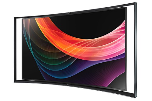 Samsung OLED KE55S9C von vorne rechts