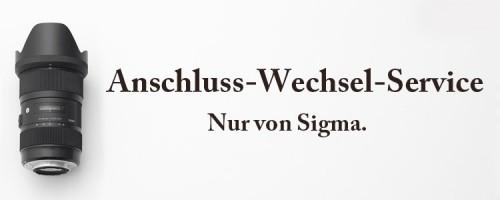 Sigma Anschluss Wechel Service