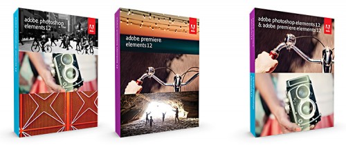 Adobe Elements 12 alle drei Boxen
