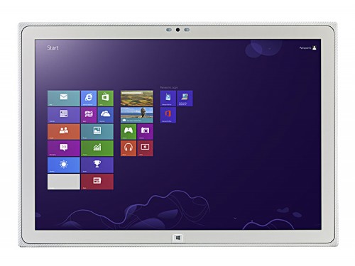 Panasonic 4k-Tablet Vorderseite