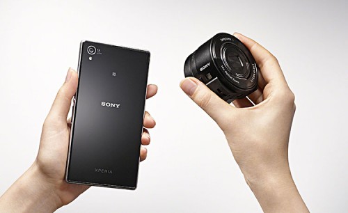 Sony DSC-QX10 und Xperia-i1