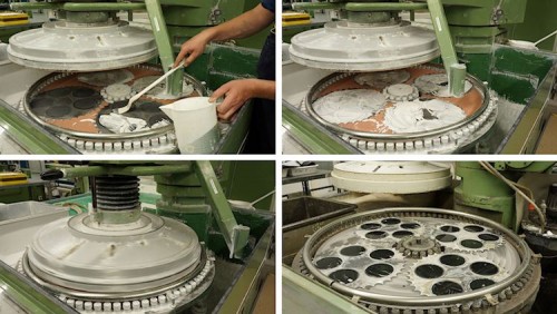 Doppel-Läpp-Maschine