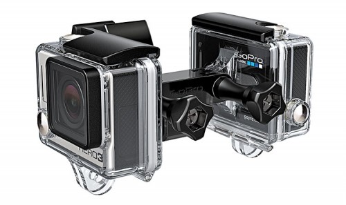 GoPro Hero3plus Sidebarrel mit 2 Kameras