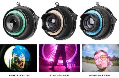 Lomo Objektivset mit Bildern