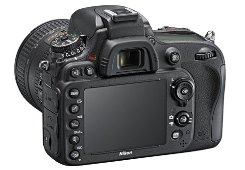 Nikon D610 Rückseite
