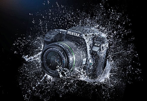 Pentax K-3 oim Wasser Regen