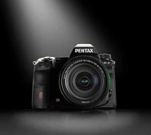 Pentax K-3 frontal