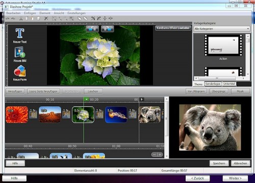 ashampoo burning studio 14 Diashow