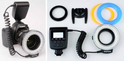 BIG-LED Flash Ringlicht-Kit