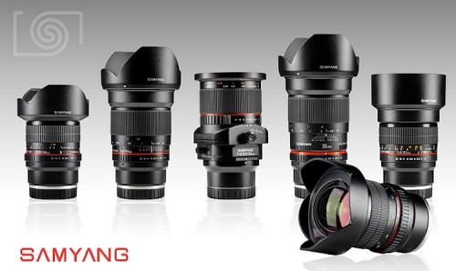 Samyang mit E-Anschluss