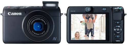 Canon PowerShot N100 Front Back 750
