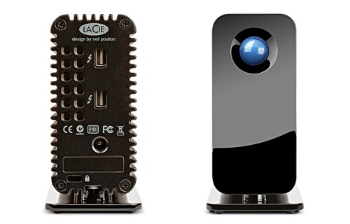 LaCie LBD-T2 Rück- und Vorderseite