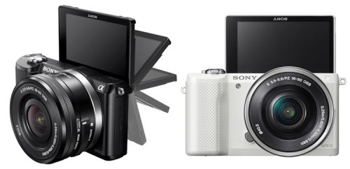 Sony Alpha 5000 Display