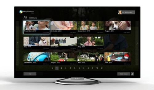 Sony PlayMemoriesOnline BRAVIA PMOapp