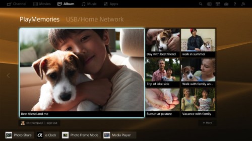 Sony PlayMemoriesOnline BRAVIA_app