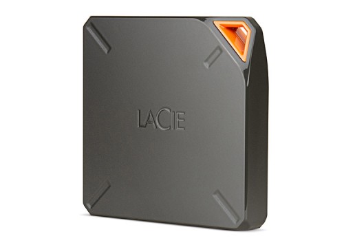 LaCie Fuel aufrecht