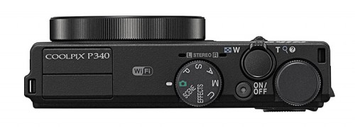 Nikon Coolpix P340 oben