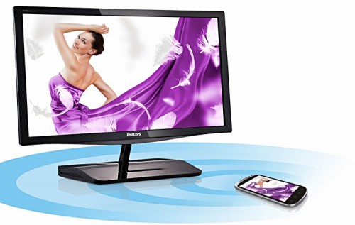 Philips Miracast 239C4QHWA mit Mobilegerät