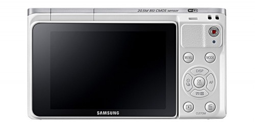 Samsung NX mini white Rückseite