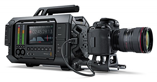 Blackmagic URSA HDMI mit DSLR